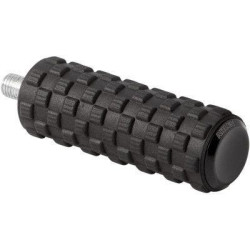 PartzBiz HD AN07-961 - Arlen Ness 07-961 Billet สีดำ/ยาง Air-Trax Fusion Shift Peg สำหรับ Harley