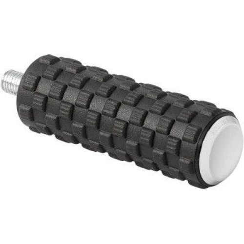 PartzBiz HD: 4424401-Arlen Ness 07-963 Chrome Billet / Rubber Air-Trax Fusion Shift Peg for Harley