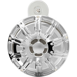PartzBiz HD AN70-251 - Arlen Ness 10 Gauge Chrome 110db Horn สำหรับ Harley หรือ Metric Custom Applications | 70-251 PartzBiz HD AN70-251 - Arlen Ness 10 Gauge Chrome 110db Horn สำหรับ Harley หรือ Metric Custom Applications | 70-251