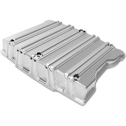 PartzBiz HD AN18-252 - Arlen Ness 10 Gauge Chrome Rocker Box ครอบคลุมสำหรับ Harley Twin Cam 99-15 | 18-252