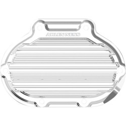 PartzBiz HD AN03-812 - Arlen Ness 10 Gauge Chrome Transmission Side Cover สำหรับ Harley 07-15 Twin Cam | 03-812