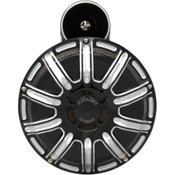 PartzBiz HD AN70-250 - Arlen Ness 10 Gauge Gloss Black Horn สำหรับ Harley หรือ Metric Custom Applications | 70-250 PartzBiz HD AN70-250 - Arlen Ness 10 Gauge Gloss Black Horn สำหรับ Harley หรือ Metric Custom Applications | 70-250