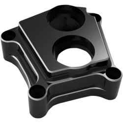 PartzBiz HD AN12-573 - Arlen Ness 10 Gauge Gloss Black Lifter Tappet Block ครอบคลุม Harley Twin Cam 99-15 | 12-573