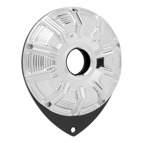 PartzBiz HD: 4424326-Arlen Ness I-1221 Chrome 10-Gauge Key Switch Cover Indian Scout / Sixty 15-18 | I-1221