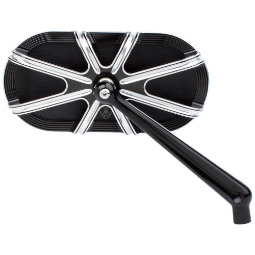 PartzBiz HD: 4424317-Arlen Ness 13-160 Black 10 Gauge Left Mirror Harley Universal 0640-1201 06401201 PartzBiz HD: 4424317-Arlen Ness 13-160 Black 10 Gauge Left Mirror Harley Universal 0640-1201 06401201