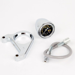 PartzBiz HD AN15-657 - Arlen Ness 15-657 ชุดเกจวัดแรงดันน้ำมัน Chrome Radius Harley Evolution EVO 84-99 PartzBiz HD AN15-657 - Arlen Ness 15-657 ชุดเกจวัดแรงดันน้ำมัน Chrome Radius Harley Evolution EVO 84-99