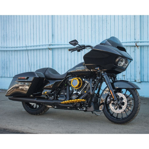 PartzBiz HD: 4424266-Arlen Ness 18-177 Gold Anodized Cut Method Clear Stage 1 Air Cleaner 01-17 T/C 18-177 PartzBiz HD: 4424266-Arlen Ness 18-177 Gold Anodized Cut Method Clear Stage 1 Air Cleaner 01-17 T/C 18-177