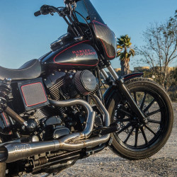 PartzBiz HD AN18-740 - Arlen Ness 18-740 Carbon Big Sucker Stage 1 เครื่องฟอกอากาศสำหรับ Harley FLT 08-16 ใหม่ที่ดีที่สุดที่กำหนดเอง touring softail bagger dresser chopper ตัวกรองอากาศอัพเกรดประสิทธิภาพทดแทน