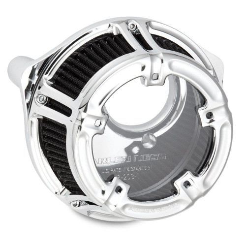 PartzBiz HD: 4424235-Arlen Ness 18-972 Chrome Method Clear Series Stage 1 Air Cleaner Filter Twin Cam | 18-972 PartzBiz HD: 4424235-Arlen Ness 18-972 Chrome Method Clear Series Stage 1 Air Cleaner Filter Twin Cam | 18-972