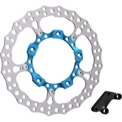 PartzBiz HD AN300-005 - Arlen Ness 300-001 14‚Äù Big Brake Rotor Kits Front Left Blue Harley Touring FLH/T