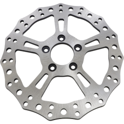 PartzBiz HD AN300-021 - Arlen Ness 300-021 Jagged Floating Rear Rotor 11.8" Harley & Custom