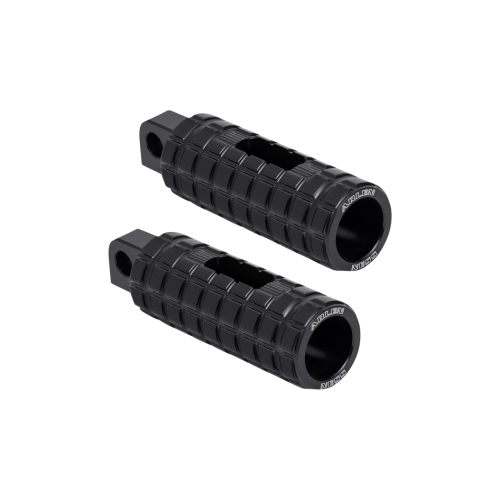 PartzBiz HD: 4424170-Arlen Ness 400-038 Black Speedliner Passenger Footpegs for Harley M8 Softail | 400-038 PartzBiz HD: 4424170-Arlen Ness 400-038 Black Speedliner Passenger Footpegs for Harley M8 Softail | 400-038