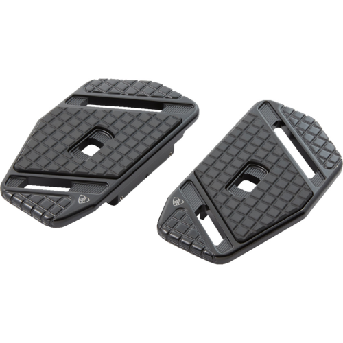 PartzBiz HD: 4424147-Arlen Ness 410-028 Black Speedliner Passenger Floorboards Harley Touring & Softail
