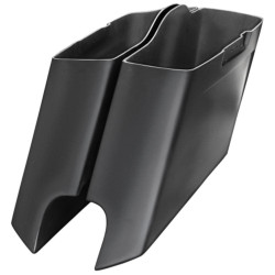 PartzBiz HD AN60-166 - Arlen Ness 60-166 กระเป๋าข้างขวา Down-N-Out สีดำ 14-19 Harley FL Touring 3501-1267 263902 35011267