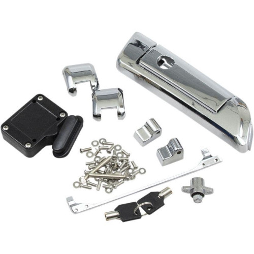 PartzBiz HD: 4424075-Arlen Ness 60-176 Chrome Tour Pack Tour Pak Tether Latch Hardware Kit Harley 14-18 PartzBiz HD: 4424075-Arlen Ness 60-176 Chrome Tour Pack Tour Pak Tether Latch Hardware Kit Harley 14-18