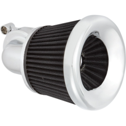 PartzBiz HD AN600-031 - Arlen Ness 600-031 Chrome Velocity 90€∞ ชุดเครื่องฟอกอากาศ Harley FLT 08-16 FLST 16-17