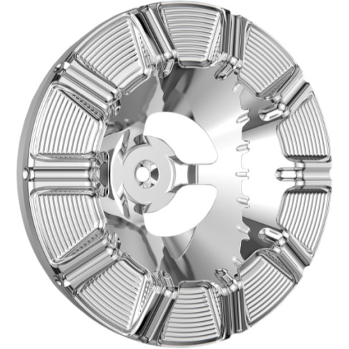 PartzBiz HD: 4424062-Arlen Ness 601-001 Chrome 10-Gauge Velocity Air Cleaner Cover PartzBiz HD: 4424062-Arlen Ness 601-001 Chrome 10-Gauge Velocity Air Cleaner Cover