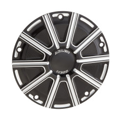 PartzBiz HD AN700-002 - Arlen Ness 700-002 Contrast Cut 10-Gauge Derby Cover Billet Harley Touring 16-Up