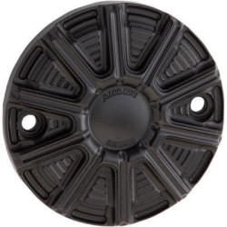 PartzBiz HD AN700-008 - Arlen Ness 700-008 10-Gauge Point Cover สีดำ Harley Milwaukee Eight 17-20 0940-1913 09401913 electra road street glide king fat boy bob Heritage deluxe touring softail