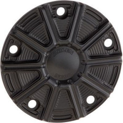 PartzBiz HD AN700-024 - Arlen Ness 700-024 10-Gauge Point Cover Black Harley Twin Cam 99-17 0940-1919 09401919 electra road street glide king fat boy bob heritage deluxe touring softail
