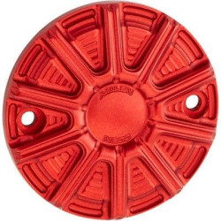 PartzBiz HD AN700-014 - Arlen Ness 700-014 10-Gauge Point Cover สีแดง Harley Milwaukee Eight 17-20 0940-1914 09401914 electra road street glide king fat boy bob Heritage deluxe touring softail