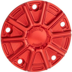 PartzBiz HD AN700-030 - Arlen Ness 700-030 10-Gauge Point Cover Red Harley Twin Cam 99-17 0940-1919 09401919 electra road street glide king fat boy bob heritage deluxe touring softail