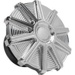 PartzBiz HD AN701-001 - Arlen Ness 701-001 10 Gauge Gas Cap Chrome Harley FLH FLS FXD XL 93-20 ดีที่สุดสำหรับ 0703-0847 07030847 PartzBiz HD AN701-001 - Arlen Ness 701-001 10 Gauge Gas Cap Chrome Harley FLH FLS FXD XL 93-20 ดีที่สุดสำหรับ 0703-0847 07030847
