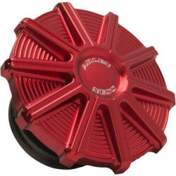 PartzBiz HD AN701-006 - Arlen Ness 701-006 10 Gauge Gas Cap สีแดง Harley FLH FLS FXD XL 93-20 เหมาะสำหรับ 0703-0847 07030847 PartzBiz HD AN701-006 - Arlen Ness 701-006 10 Gauge Gas Cap สีแดง Harley FLH FLS FXD XL 93-20 เหมาะสำหรับ 0703-0847 07030847