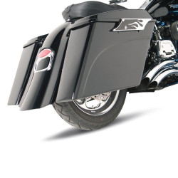 PartzBiz HD AN06-495 - Arlen Ness Bagger-Tail Stretched Rear Fender Kit for Harley FLH/T 97-08 No Exh | 06-495