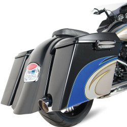 PartzBiz HD AN06-494 - Arlen Ness Bagger-Tail Stretched Rear Fender Kit for Harley FLH/T 97-08 Snlg Exh | 06-494