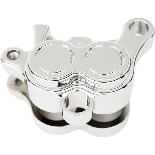 PartzBiz HD: 4423984-Arlen Ness Billet Chrome Left Front 11.5 Brake Caliper Housing Harley 08-14 ST | 02-840 PartzBiz HD: 4423984-Arlen Ness Billet Chrome Left Front 11.5 Brake Caliper Housing Harley 08-14 ST | 02-840