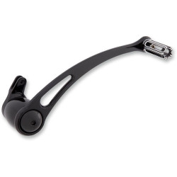 PartzBiz HD AN40-115 - Arlen Ness Black 10 Gauge คันโยกและหมุดเบรคสำหรับ Harley Touring 97-07 | 40-115