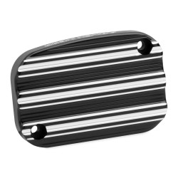 PartzBiz HD AN03-227 - Arlen Ness Black 10 Gauge Front Brake Master Cylinder Cover Harley 08-16  | 03-227