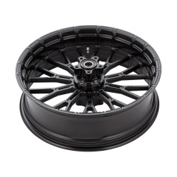 PartzBiz HD AN71-540 - Arlen Ness Black 18 ” x 5.5 ” Y-Spoke Rim แต่งล้อหน้า มอเตอร์ไซค์ 71-540