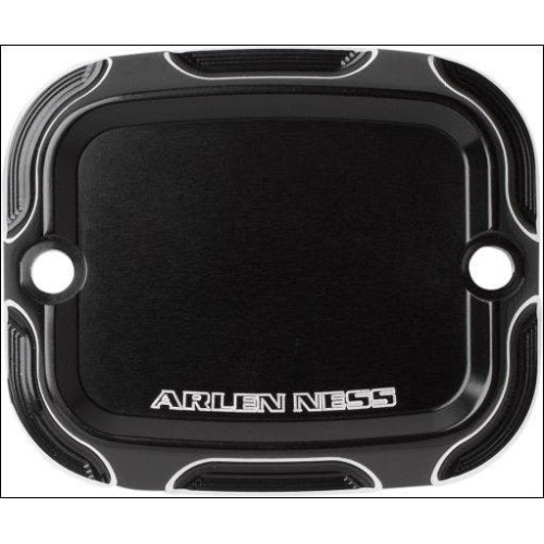 PartzBiz HD: 4423905-Arlen Ness Black Beveled Front Brake Master Cylinder Cover Harley 08-16 | 03-409 PartzBiz HD: 4423905-Arlen Ness Black Beveled Front Brake Master Cylinder Cover Harley 08-16 | 03-409