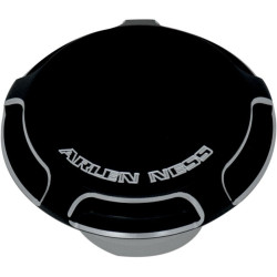 PartzBiz HD AN70-000 - Arlen Ness Black Beveled Vented Gas Cap สำหรับ Harley 96-16 Softail Dyna Sportster | 70-000 PartzBiz HD AN70-000 - Arlen Ness Black Beveled Vented Gas Cap สำหรับ Harley 96-16 Softail Dyna Sportster | 70-000