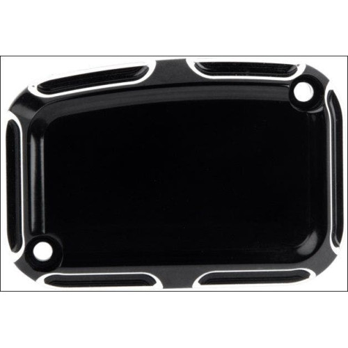 PartzBiz HD: 4423881-Arlen Ness Black Beveled Rear Brake Master Cylinder Cover Harley 08-16 | 03-411 PartzBiz HD: 4423881-Arlen Ness Black Beveled Rear Brake Master Cylinder Cover Harley 08-16 | 03-411