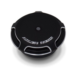 PartzBiz HD AN70-100 - Arlen Ness สีดำ Beveled Vented Gas Cap สำหรับ Harley-Davidson 1982-1996 | 70-100 PartzBiz HD AN70-100 - Arlen Ness สีดำ Beveled Vented Gas Cap สำหรับ Harley-Davidson 1982-1996 | 70-100