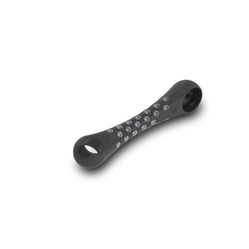 PartzBiz HD: 4423875-Arlen Ness Black Cut Hole Shot Billet โคลงเครื่องยนต์ Link Harley FLH/T 09-'16