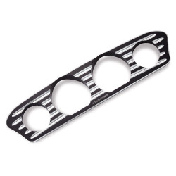 PartzBiz HD AN30-332 - Arlen Ness Black Deep Cut Inner Fairing Dash Trim for Harley FLH/T 14-16 Batwing | 30-332