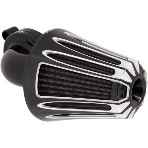 PartzBiz HD: 4423849-Arlen Ness Black Deep Cut Monster Sucker Air Cleaner Harley Sportster XL 91-17 | 81-014