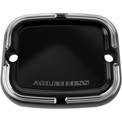 PartzBiz HD: 4423832-Arlen Ness Black Slot Track Hydraulic Clutch Master Cylinder Cover FLH/T 14-16 | 03-437 PartzBiz HD: 4423832-Arlen Ness Black Slot Track Hydraulic Clutch Master Cylinder Cover FLH/T 14-16 | 03-437