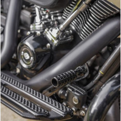 PartzBiz HD AN420-103 - Arlen Ness 420-103 สีดำ Speedliner Foot Controls Toe Shifter Harley 08-up FLH | 420-103