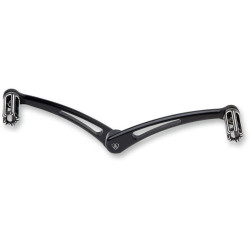 PartzBiz HD AN40-107 - คันเกียร์ Arlen Ness Black Standard 10 Gauge Heel Toe Shifter สำหรับ Harley Touring 84-17 | 40-107 PartzBiz HD AN40-107 - คันเกียร์ Arlen Ness Black Standard 10 Gauge Heel Toe Shifter สำหรับ Harley Touring 84-17 | 40-107
