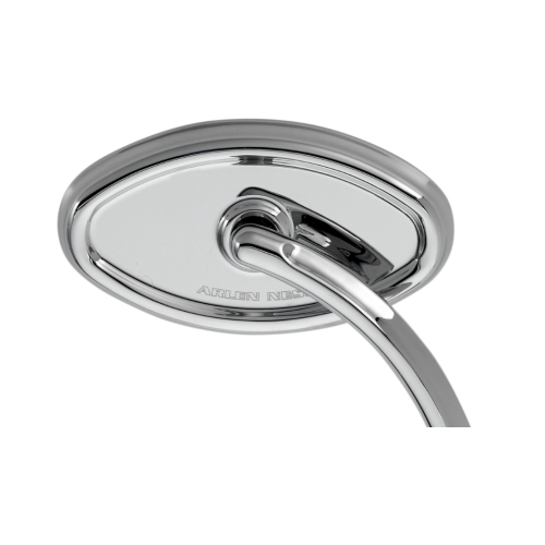 PartzBiz HD: 4423814-Arlen Ness Chrome Curvaceous Short Stem Right Side Handlebar Mirror Harley | 13-138 PartzBiz HD: 4423814-Arlen Ness Chrome Curvaceous Short Stem Right Side Handlebar Mirror Harley | 13-138