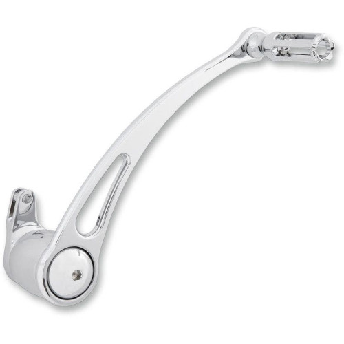 PartzBiz HD: 4423776-Arlen Ness Chrome 10 Gauge Brake Arm Lever & Peg for Harley Touring 14-17 | 40-120