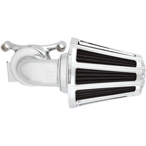 PartzBiz HD: 4423793-Arlen Ness Chrome 10 Gauge Monster Sucker Air Cleaner Harley Touring TBW 08-16 | 81-027