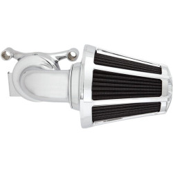 PartzBiz HD AN81-028 - Arlen Ness Chrome Beveled Monster Sucker เครื่องฟอกอากาศ Harley Touring TBW 08-16 | 81-028