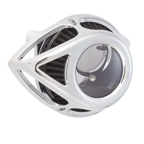 PartzBiz HD: 4423725-Arlen Ness Chrome Clear Tear Teardrop Stage 1 Air Cleaner for Harley Twin Cam 99-17 18-978 PartzBiz HD: 4423725-Arlen Ness Chrome Clear Tear Teardrop Stage 1 Air Cleaner for Harley Twin Cam 99-17 18-978