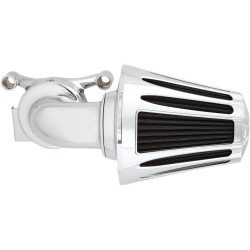 PartzBiz HD AN81-029 - Arlen Ness Chrome Deep Cut Monster Sucker เครื่องฟอกอากาศ Harley Touring TBW 08-16 | 81-029
